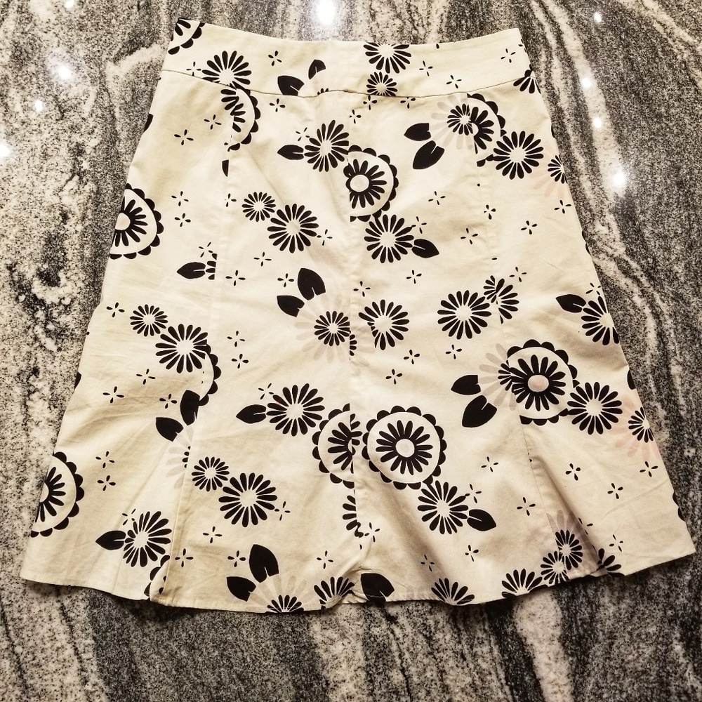 (8) Gap Floral Midi Skirt Cottagecore